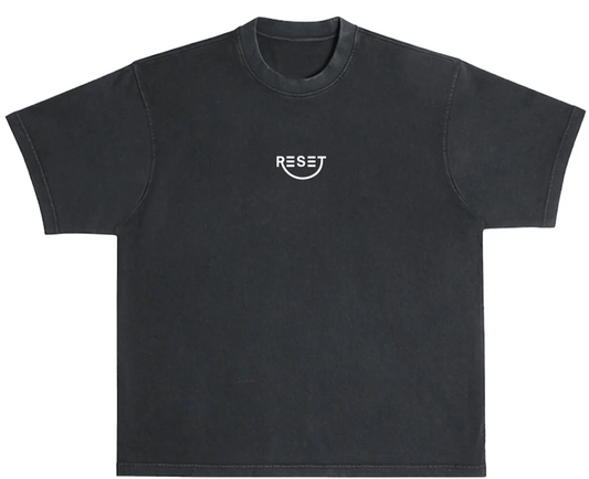 Dont Worry T-Shirt Washed Black