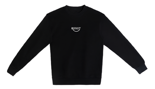 Don’t Worry Crewneck Black