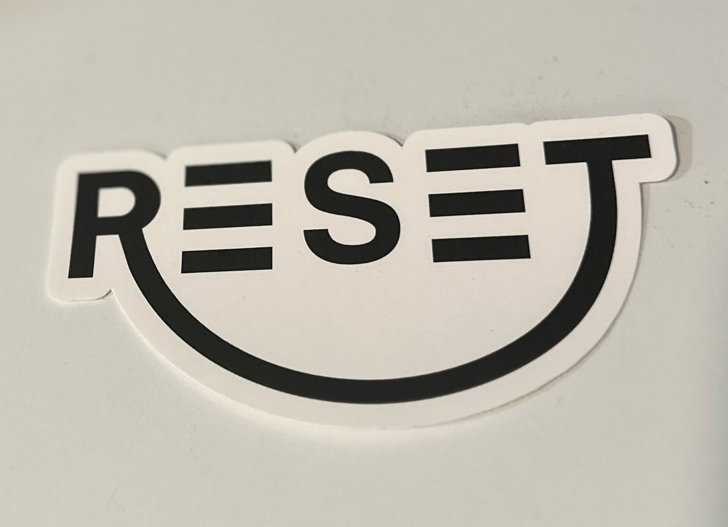 RESET LOGO STICKER